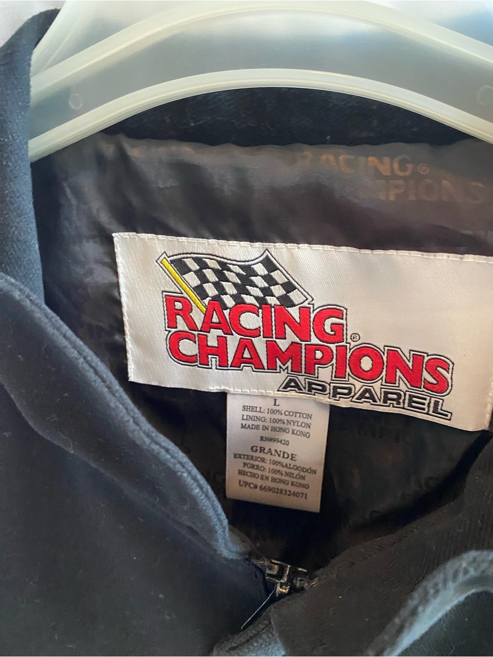 Corvette Red & Black Racing-Style Jacket - Picture 5 of 5